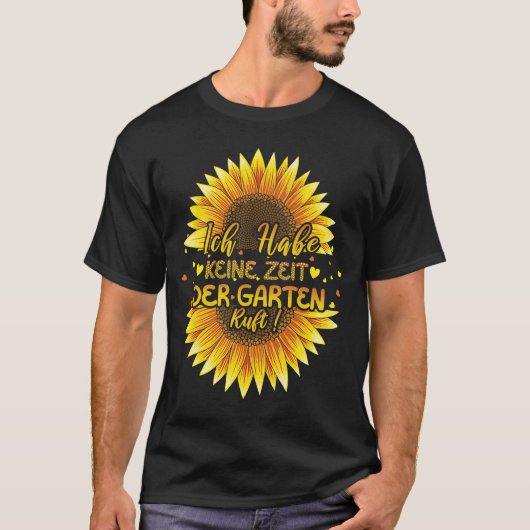 T-shirt Garden appelle n'ont pas de temps fermier Plante H (Devant)