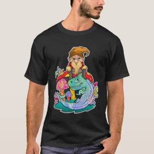T-shirt Garden Gnome Chameleon Gnomes Adventure Co