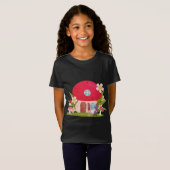 T-Shirt Garden Gnomes et Mushroom House (Devant entier)