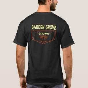 T-shirt Garden Grove Grove California Hometown Ca Home Sta