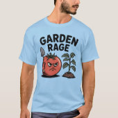 T-shirt Garden Rage – Angry Tomato Gardening Design (Devant)