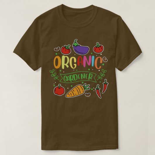 T-shirt Garden Vegetables (Design devant)