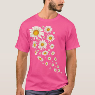 T-shirt Gardener Botanique Daisy Floral Nature Daisy Flo