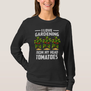 T-shirt Gardener de légumes T jardiner Funny Pun Tomates