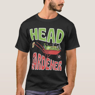 T-shirt Gardener en tête Cute Summer Wheelbarrow Vegetable