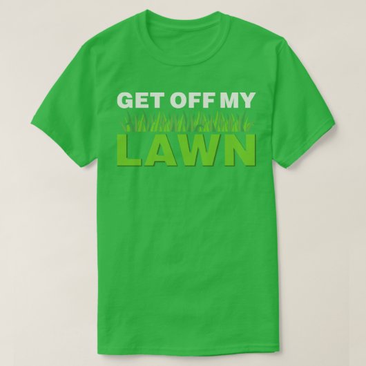 T-shirt Gardener Lawn e (Design devant)