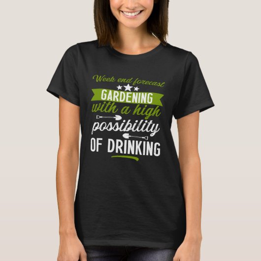T-shirt Gardening   gardener outfit drinking men  1 (Devant)