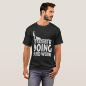 T-shirt Gardening I'd Rather Be Doing Yard Work Lawn Garde (Devant entier)