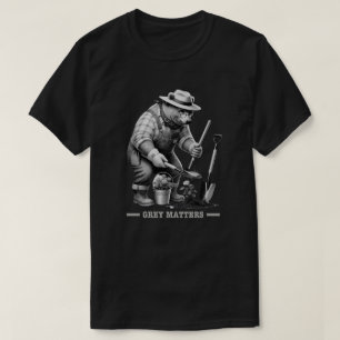 T-shirt GARDENING PAPA GRAND-PÈRE GRAND-PÈRE GRANDDAD T-sh