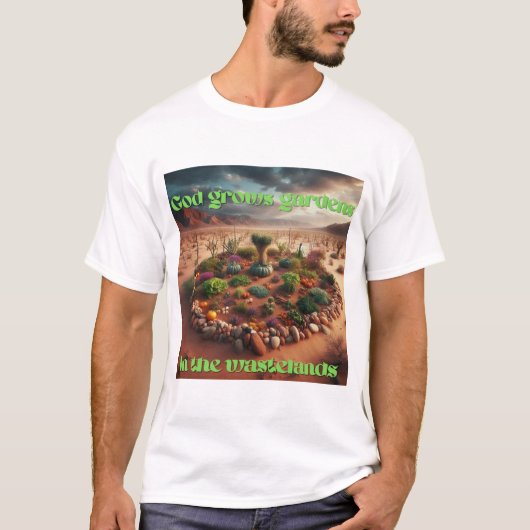 T-shirt Gardens in the Wastelands (Devant)