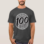 T-shirt Garder 100 à jour (Devant)