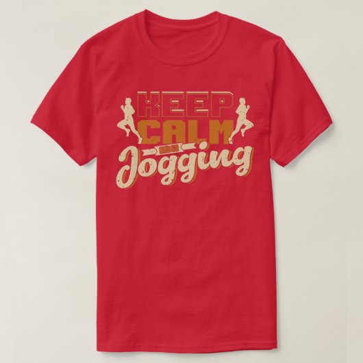 T-shirt Garder Clam ang aller jogging 2 (Design devant)