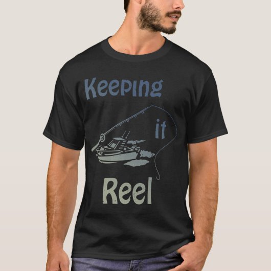 T-shirt Garder la pêche - Pêche (Devant)