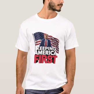 T-shirt Garder l'Amérique d'abord