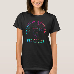 T-shirt Garder L'Avortement Sûr Et Légal Doigt Moyen Ulter