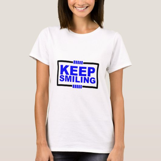 T-shirt Garder le Sourire (Devant)