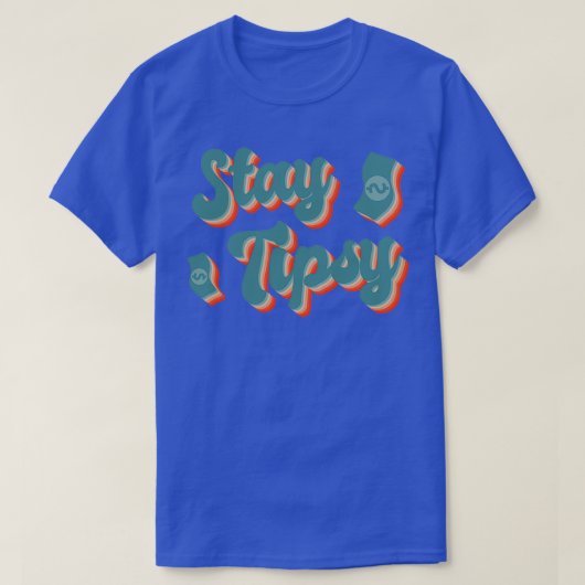 T-shirt Garder Tipsy Bartender Bar Tip Barreau (Design devant)
