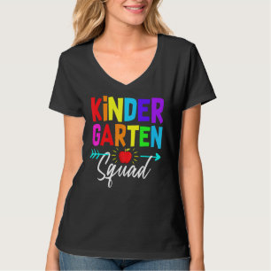 T-shirt Gardergarten Girls Teacher Team Kinder Squad