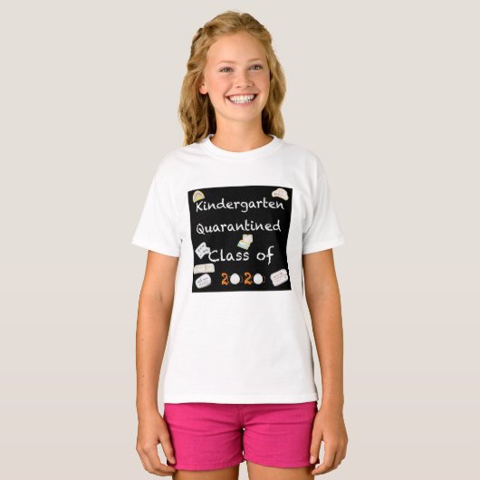T-shirt Gardergarten Quarantined Class of 2020 Tee (Devant entier)
