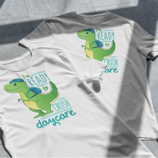 T-shirt Garderie T Rex