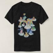 T-shirt Garderies Groupe Ours Nuage Et Arcs-En-Ciel (Design devant)