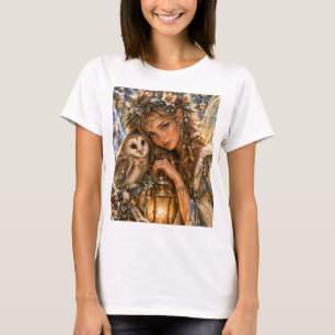 T-shirt Gardeuse de Lumière de Nouvel An – Félicitations d