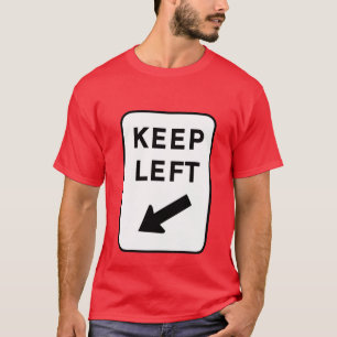 T-shirt Gardez à gauche (l'once)