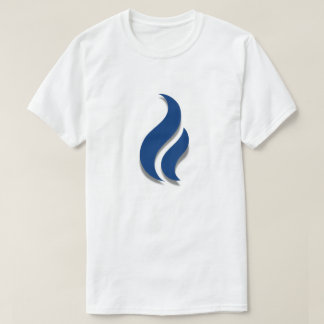 T-shirt Gardez la flamme bleue