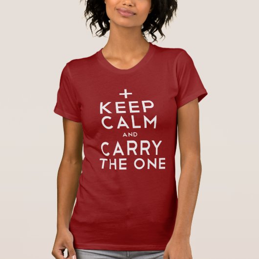 T-shirt Gardez le calme - édition d'addition (Devant)