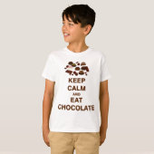 T-shirt Gardez le calme et (Devant entier)