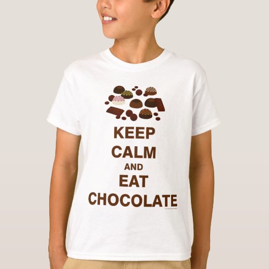 T-shirt Gardez le calme et (Devant)