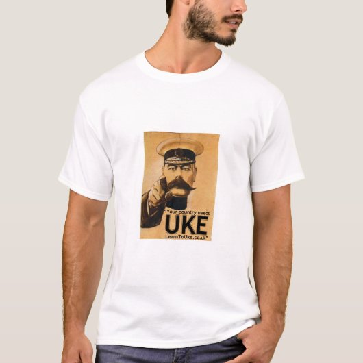 T-shirt Gardez le calme et apprenez à Uke (Devant)