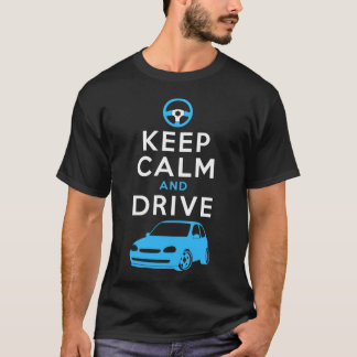 T-shirt Gardez le calme et conduisez - Corsa- /version4