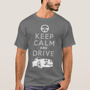 T-shirt Gardez le calme et conduisez - le M3 /version3