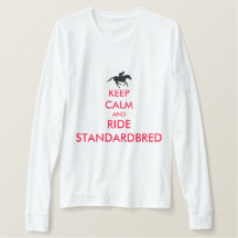GARDEZ LE CALME ET LA chemise STANDARDBRED