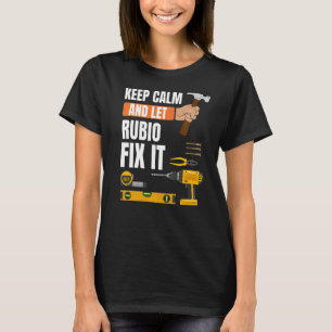 T-shirt Gardez Le Calme Et Laissez Rubio Le Corriger Handy