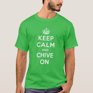 T-shirt Gardez le calme et laissez-vous continuer