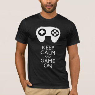 T-shirt GARDEZ LE CALME ET LE JEU EN MARCHE - Pavé de jeu