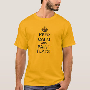 T-shirt Gardez le calme et peignez les appartements