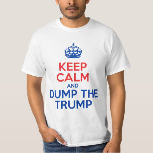 T-shirt Gardez le calme et videz l'atout