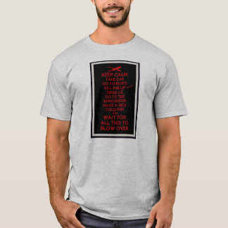 T-shirt Gardez le calme - Sean des morts