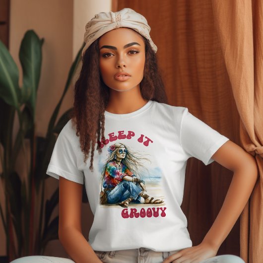 T-shirt Gardez-le Groovy