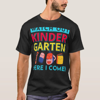 T-shirt Gardez Le Jardin D'Enfants Ici Je Viens Future Cla