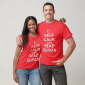 T-shirt Gardez le Quran lu par calme (Unisexe)