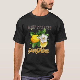 T-shirt Gardez-le Zesty Sunshine Club Fleur de Citron