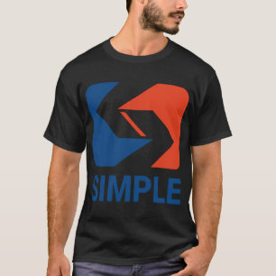 T-shirt Gardez les choses SIMPLES