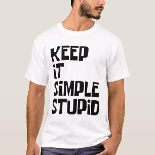 T-shirt Gardez les Choses Simples, Bête