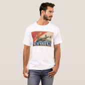 T-shirt Gardez-les le bombardier Flying/B-25 moyen (Devant entier)