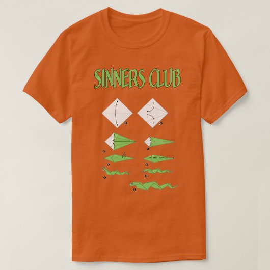 T-shirt Gardez-les repliées (Design devant)