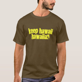 T-shirt Gardez pièce en t hawaïenne d'Hawaï la longue